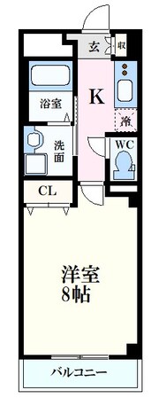 Bailey舟入本町の物件間取画像